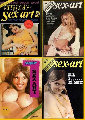 5 Magazines - Super Sex Art (1980s) JPG