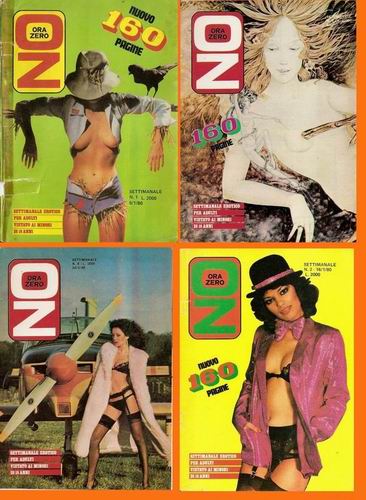 4 Magazines - Ora Zero (1980s) JPG