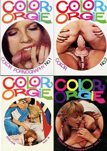 5 Magazines - Color Orgie (1970s) JPG