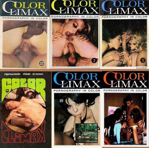 10 Magazines - Color Climax (1970s) JPG
