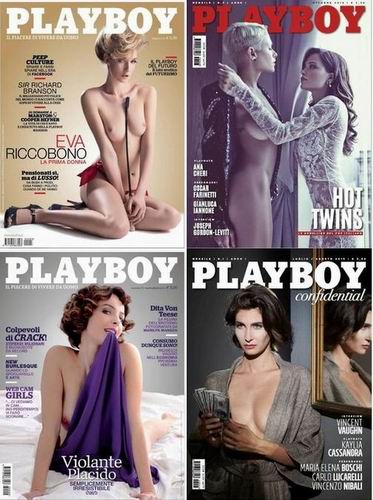 62 Magazines - Playboy Italy (2009-2016) PDF