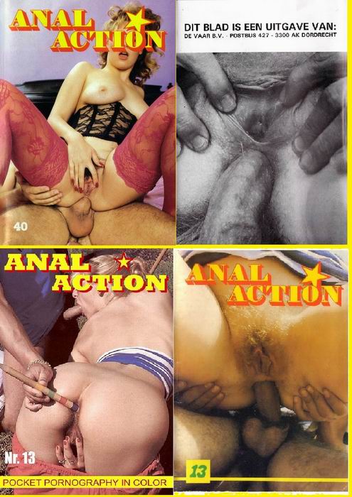 2 Magazines - Anal Action