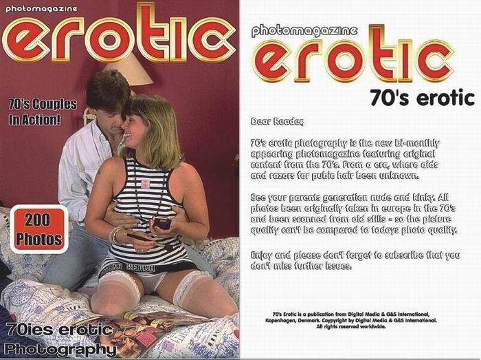 Erotic Photo Magazine 70s - January (2021) PDF