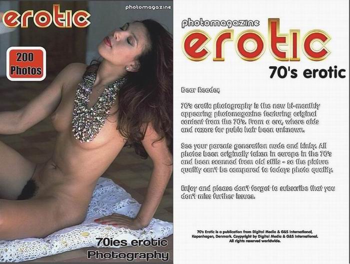 Erotic Photo Magazine 70s-January (2020) PDF