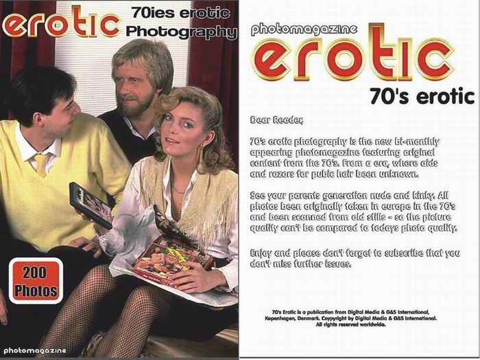 Erotic Photo Magazine 70s V22 (2019) PDF
