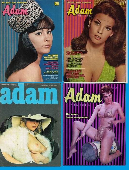 5 Magazines - Adam (1960-1970s) JPG